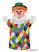 Clown-Logo-pluschtier-handpuppe-MYB22207A|marionetten-puppen.de|Galerie-der-Tschechischen-Marionetten 