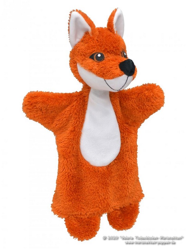 Fuchs Plüschtier Handpuppe