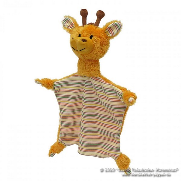 Giraffe Schmusehandpuppe