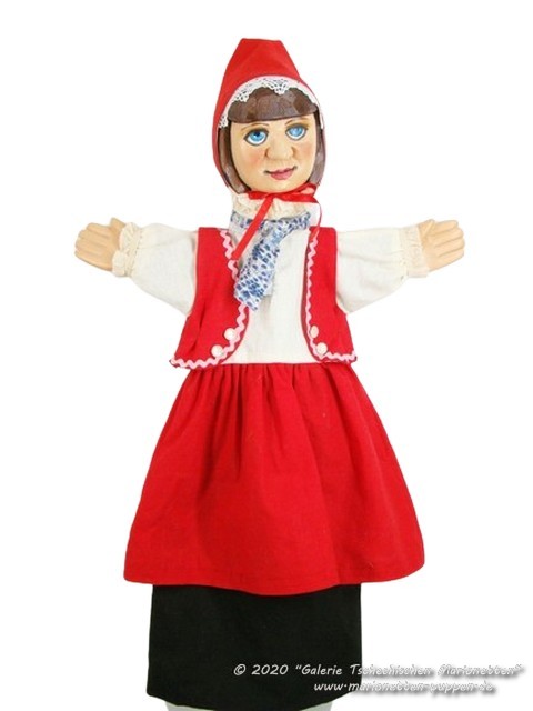 Rotkäppchen handpuppe