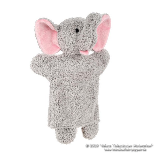 Elefant Plüschtier Handpuppe