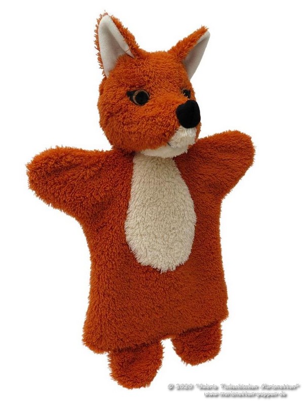 Fuchs Plüschtier Handpuppe