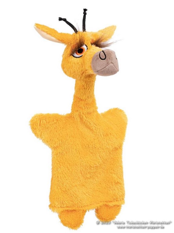 Giraffe crazy Plüschtier Handpuppe