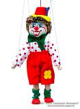 Clown Holzmarionette